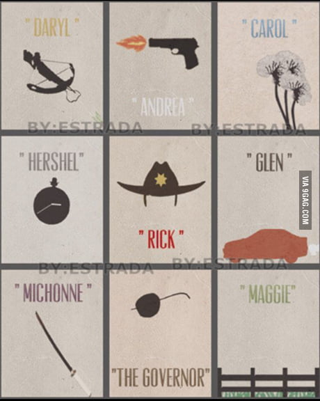 460x576 The Walking Dead Icons