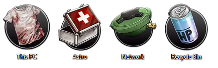 434x137 The Walking Dead Theme For Windows