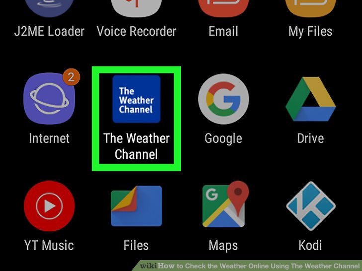The Weather Channel App Icon