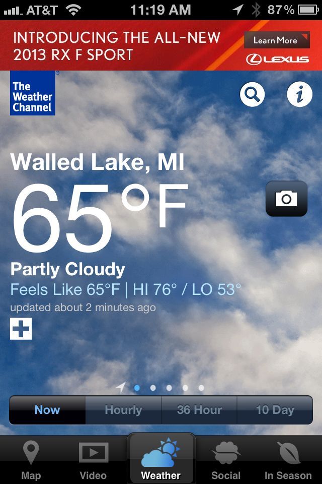 640x960 Blue Skies For The Weather Channel's Overhauled Ios App
