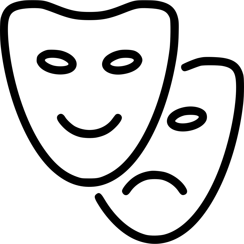 Theatre Mask Icon at Vectorified.com | Collection of Theatre Mask Icon ...