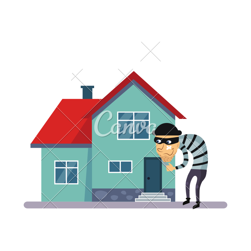 800x800 Theft On House