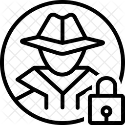 256x256 Anti Theft Icon Of Line Style