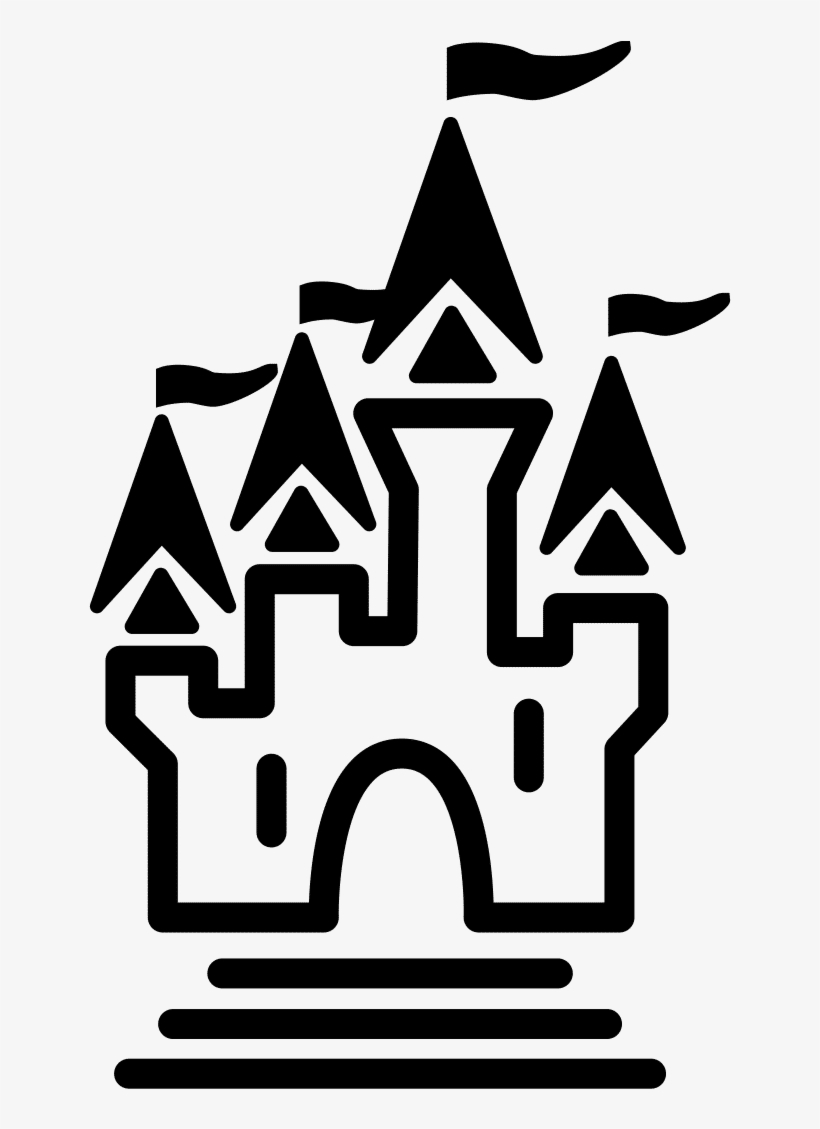 820x1129 Disney Castle Silhouette Logo Download