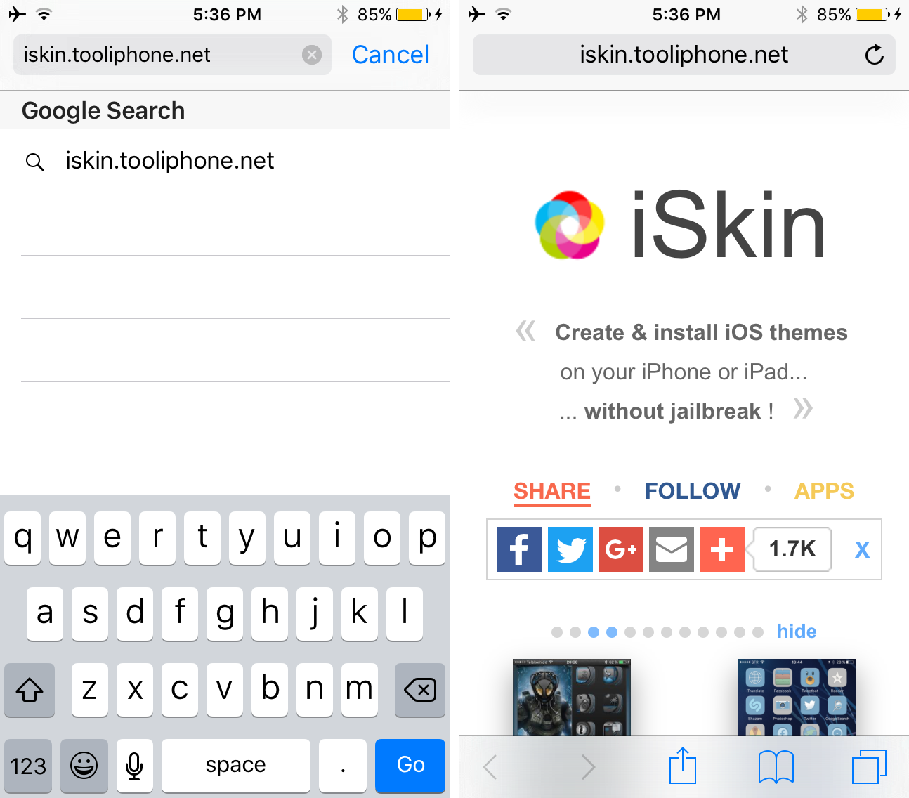 1294x1136 Installing Themes On Your Iphone Without A Jailbreak