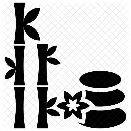 512x512 Stone Therapy Icon Of Glyph Style