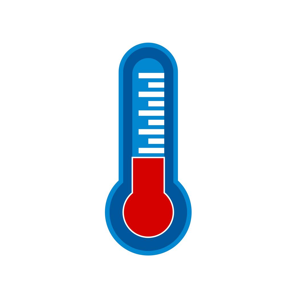 1024x1024 Thermometer Flat Multicolor Icon