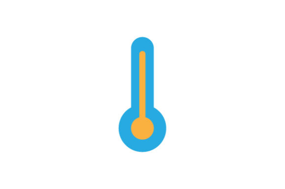 580x385 Thermometer Icon Graphic