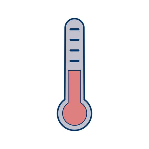 490x490 Vector Thermometer Icon