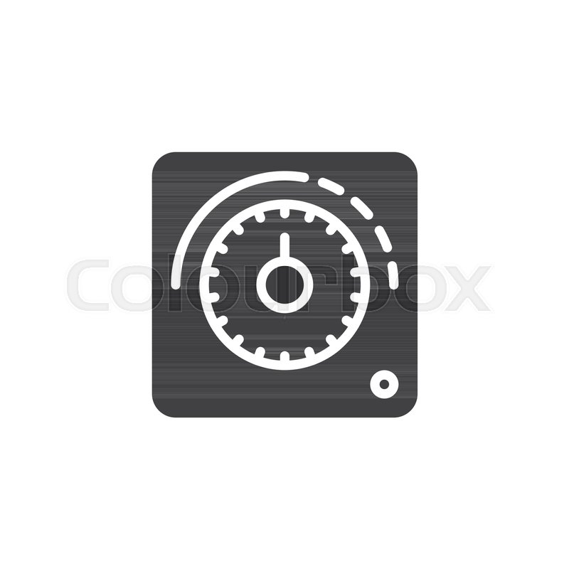 800x800 Thermostat Icon Vector, Filled Flat Stock Vector Colourbox