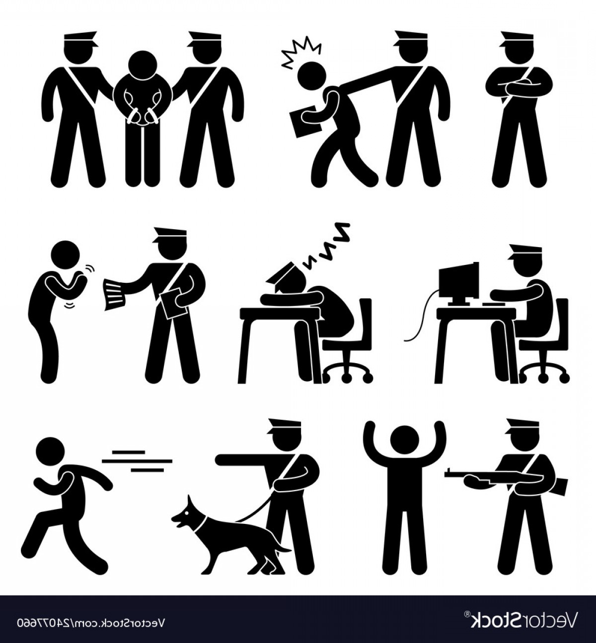 1200x1296 Security Guard Police Officer Thief Icon Symbol Vector Newwaysys
