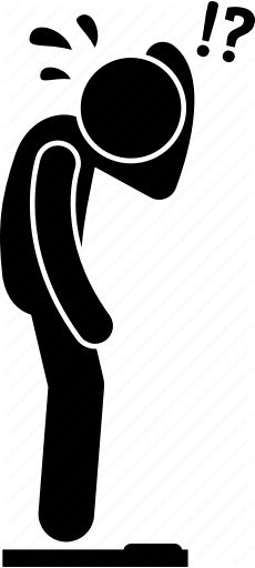 230x512 Download Free Png Shocked, Surprise, Thin, Underweight, Weight