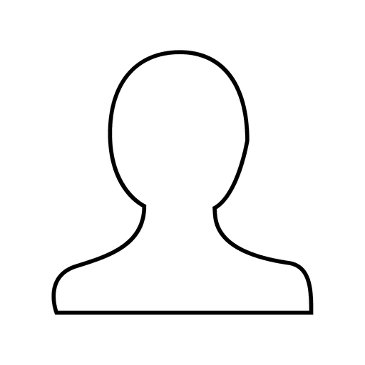 512x512 User Person Thin Line Icon