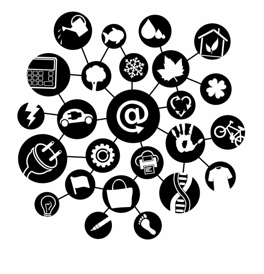 920x954 Clipart Internet Of Things All Connected