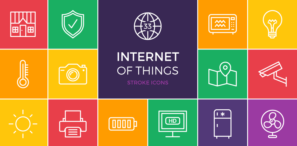 995x490 Freebie The Internet Of Things Icon Set