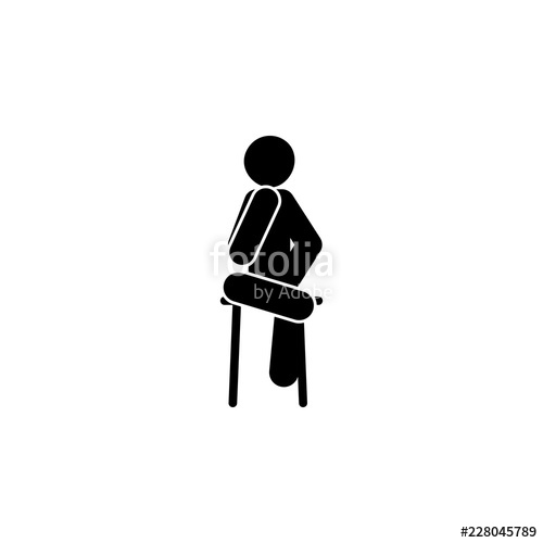 Thinking, Man Icon Element Of Man Is Sitting Icon For Mobile 500x500 Thinking, Man Icon Element Of Man Is Sitting Icon For Mobile