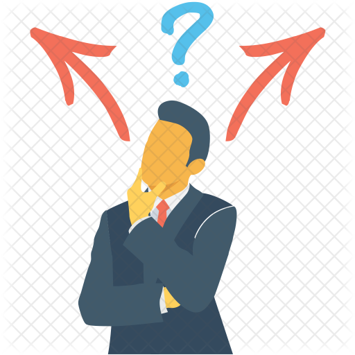 Confused Man Icon Of Flat Style 512x512 Confused Man Icon Of Flat Style