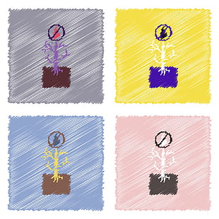 310x310 Icon Thirsty Plant Vector Free Graphics Uihere