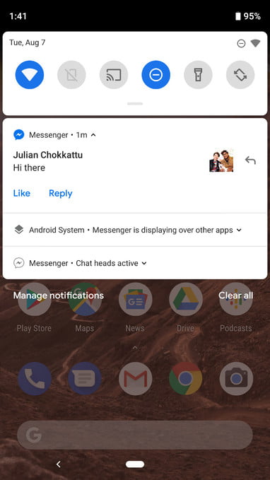 382x679 Android Pie Everything New With Notifications Digital Trends