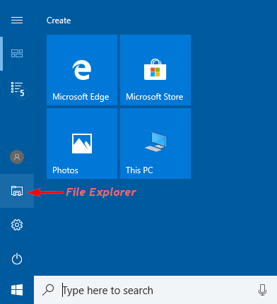 392x430 Add Explorer Or This Pc Shortcut To Windows Start Menu