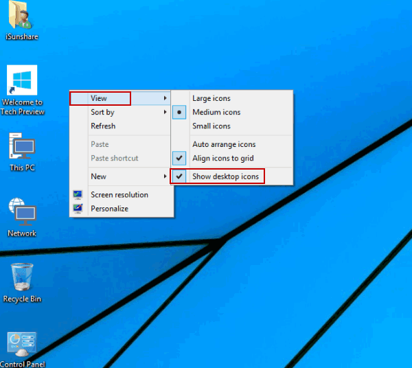 600x536 How To Remove Desktop Icons On Windows
