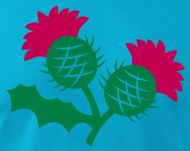 190x151 Scotland Icon Scottish Thistle Flower Plant Men's Jersey T Shirt
