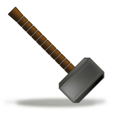 360x360 Download Free Png Thor Hammer Icon