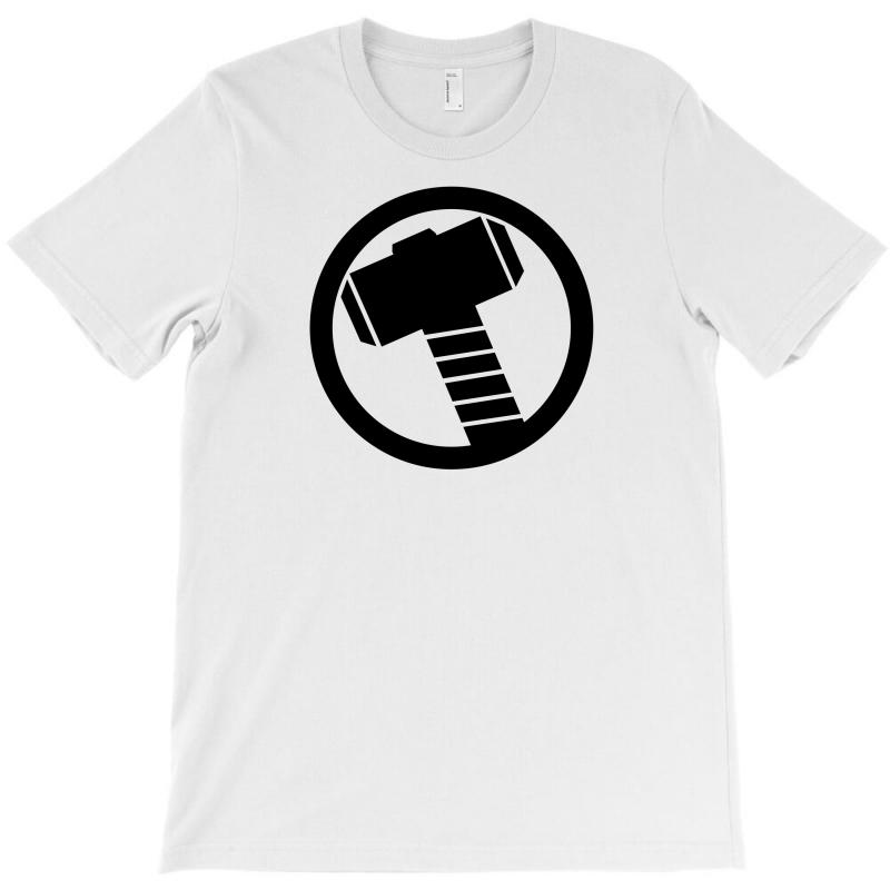 800x800 Custom Thor Hammer Icon T Shirt