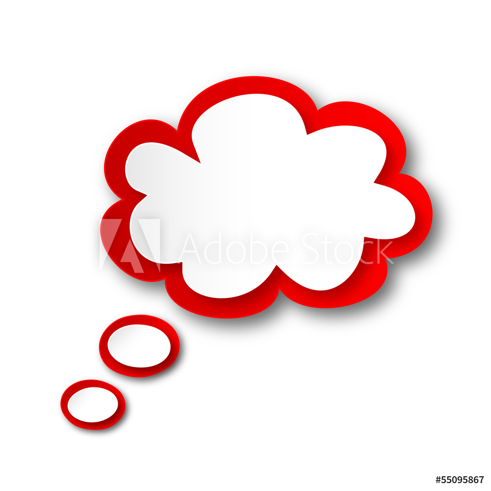 1000x1000 Photo Art Print Thought Bubble Icon