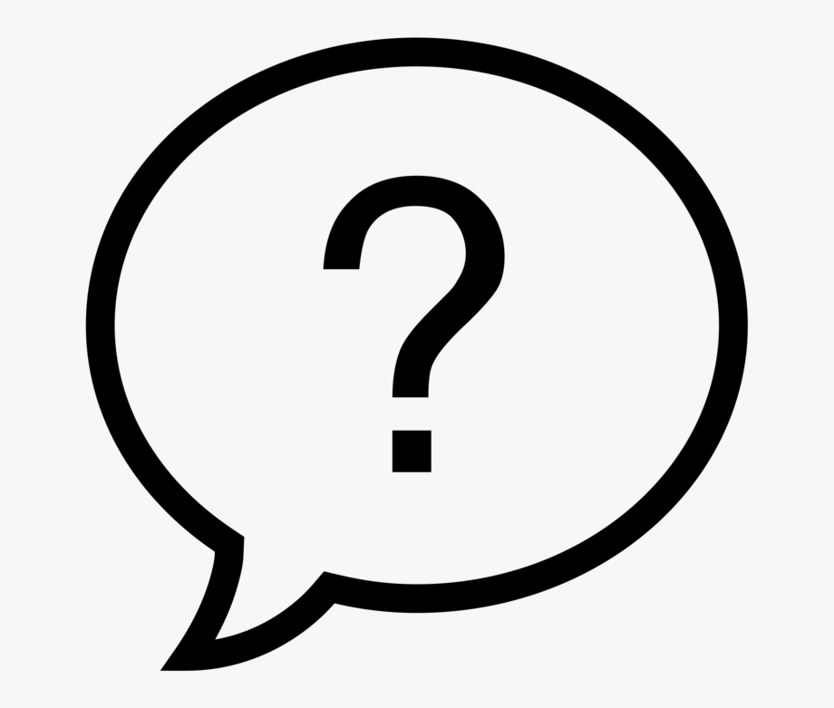 920x781 Thought Bubble Clipart Question Mark