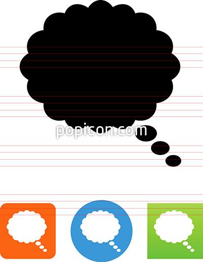 400x515 Thought Bubble Icon