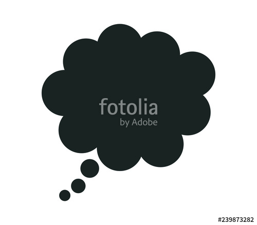 Thought Icon On White Background Stock Image And Royalty Free 500x438 Thought Icon On White Background Stock Image And Royalty Free