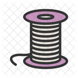 256x256 Thread Icon Of Colored Outline Style