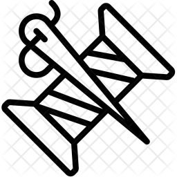 256x256 Thread Icon Of Line Style