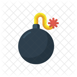 256x256 Threat Icon Of Flat Style