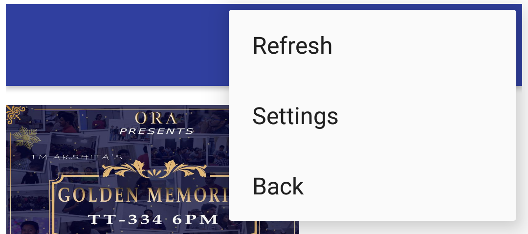 1080x479 Items In Menu Not Showing Action Bar, Rather Being Displayed