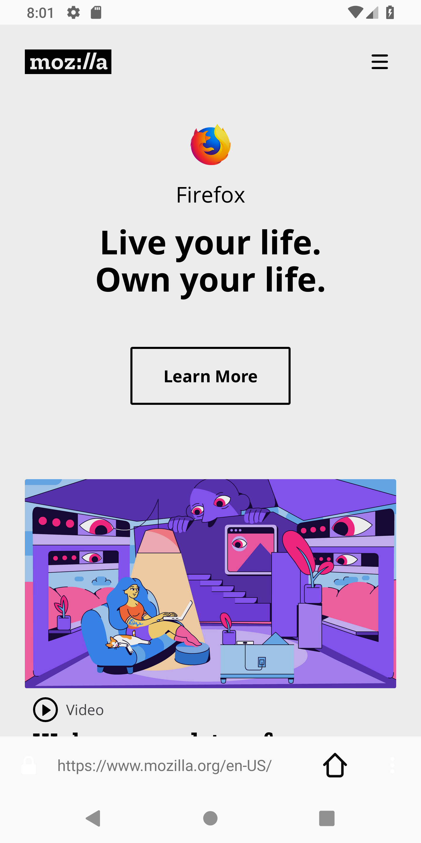 1440x2880 Unable To See Lock Icon Or Three Dot Menu Issue