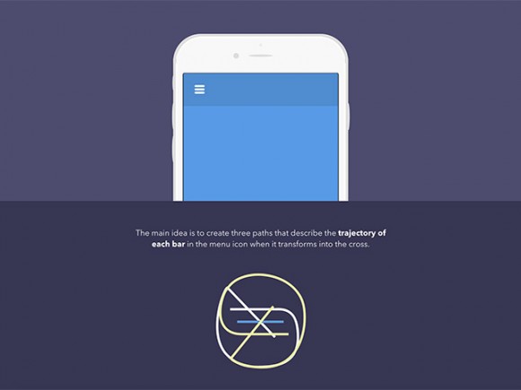 580x435 Animated Menu Icon