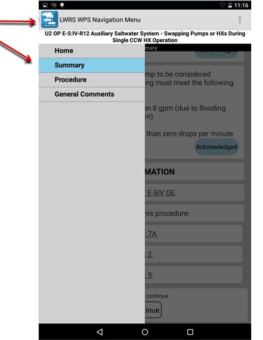 535x692 Application Icon And Navigation Menu And Three Dot Drop Down Menu