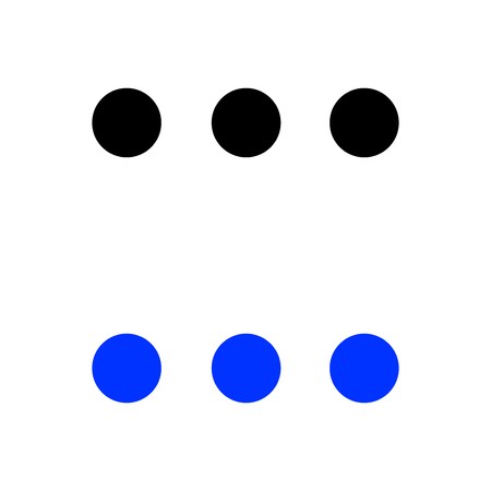 450x450 Three Dots Icon Three Dots Symbol Vector Illustration For Web