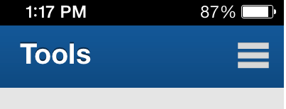 403x154 Three Line Menu Navicon Drawer Menu Icon Side Swipe Three