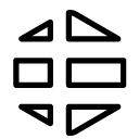 128x128 Vector Menu Line Icons Set On Round Icons Premium