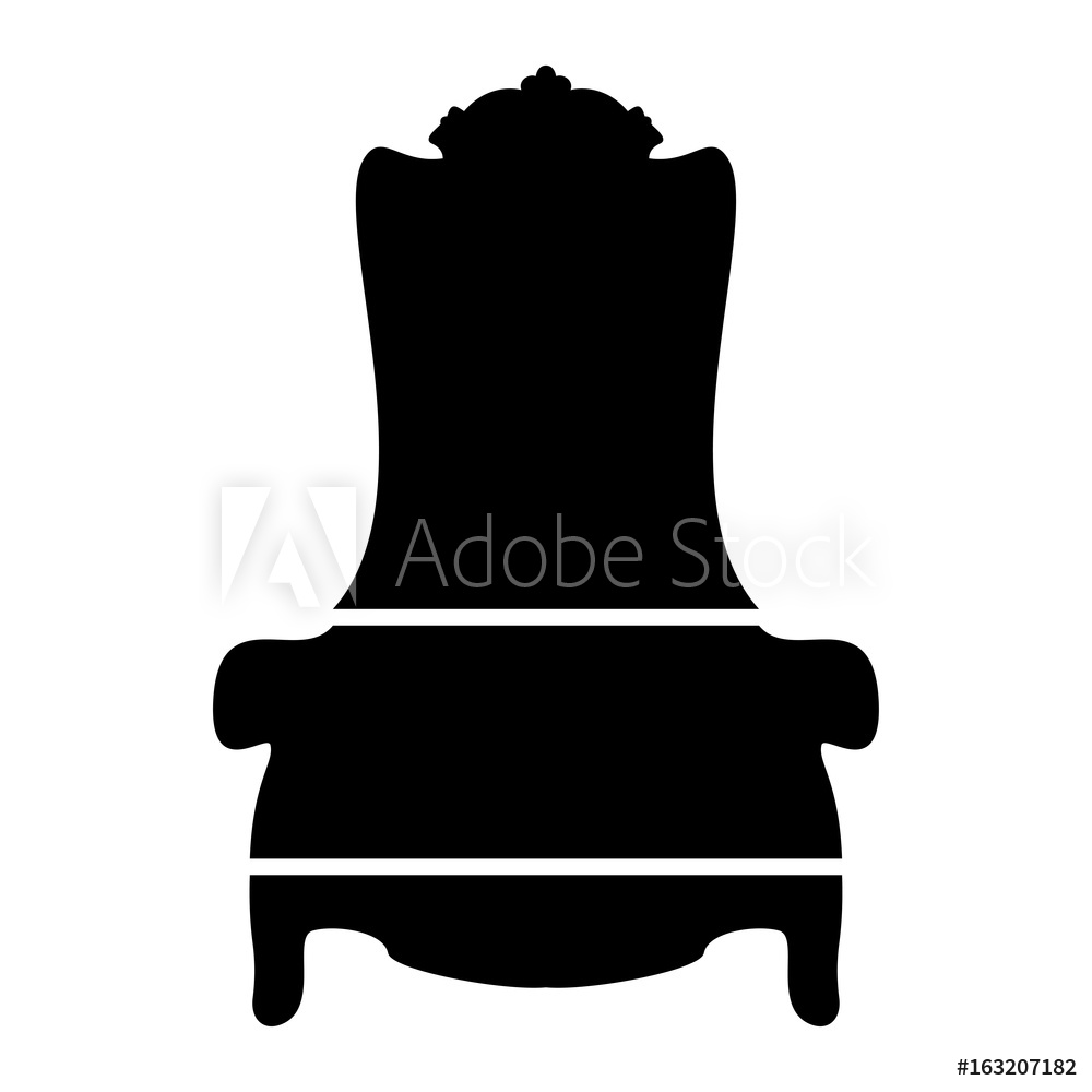 1000x1000 Photo Art Print Throne The Black Color Icon Europosters
