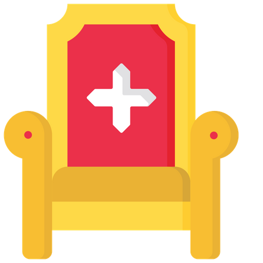 512x512 Throne Icon Of Flat Style