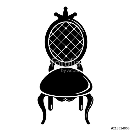 500x500 Throne Icon Simple Illustration Of Throne Vector Icon For Web