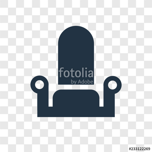 500x500 Throne Vector Icon Isolated On Transparent Background, Throne