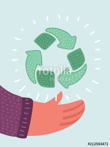 375x500 Throw Away The Trash Icon, Recycle Icon Stock Image And Royalty