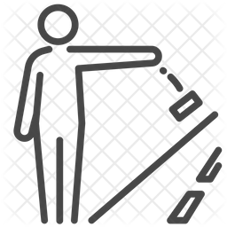 256x256 Do Not Throw Away Icon Of Line Style