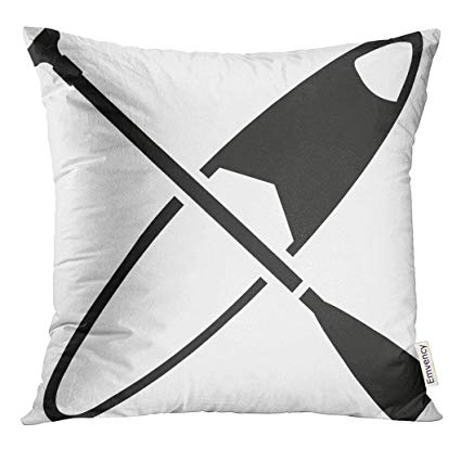 425x425 Golee Throw Pillow Cover Icon Stand Up Paddling Board