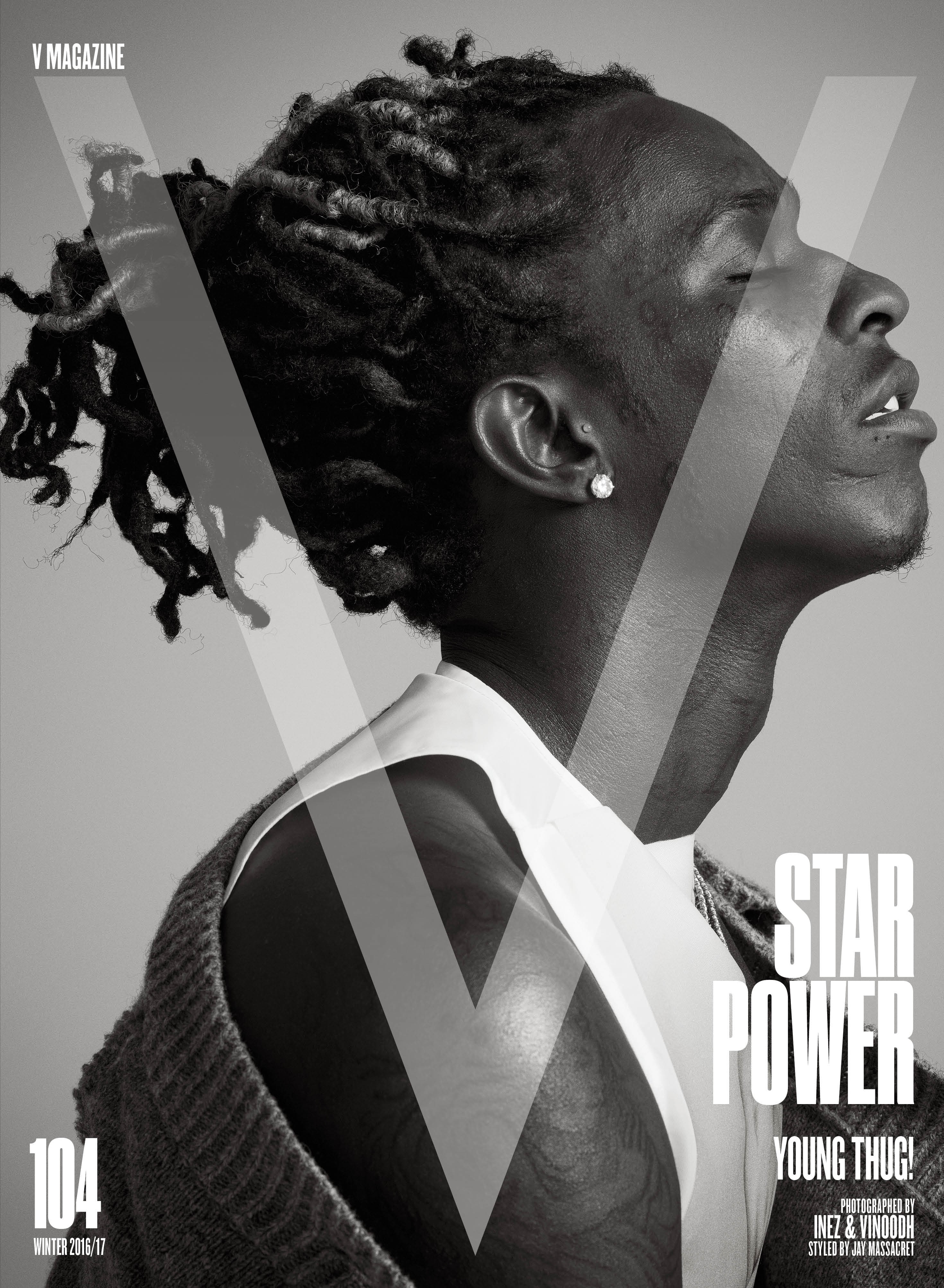 2940x4013 Fashion Icon Young Thug Is On The Cover Of 'v Magazine' Vibe
